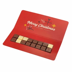 ZESTAW CZEKOLADEK CHOCO TEXT 2 LINIE Xmas P143526Z SL-0602/0602S/Xmas