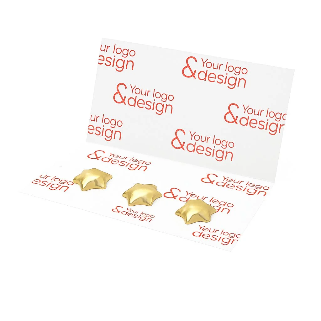 ZESTAW CZEKOLADEK 3 GWIAZDKI KOPERTA P136966Z