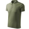 Koszulka polo męska Pique Polo P021089F khaki