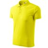 Koszulka polo męska Pique Polo P021089F cytrynowy