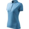 Koszulka polo damska Pique Polo P022403F lazurowy