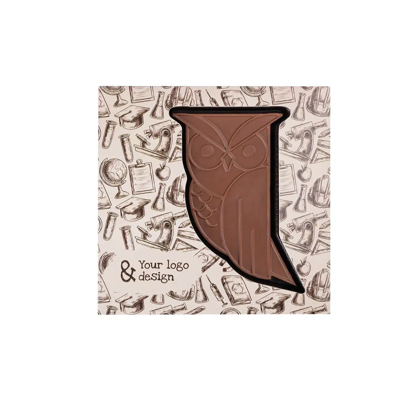 CZEKOLADOWY KSZTAŁT SOWA P136596Z