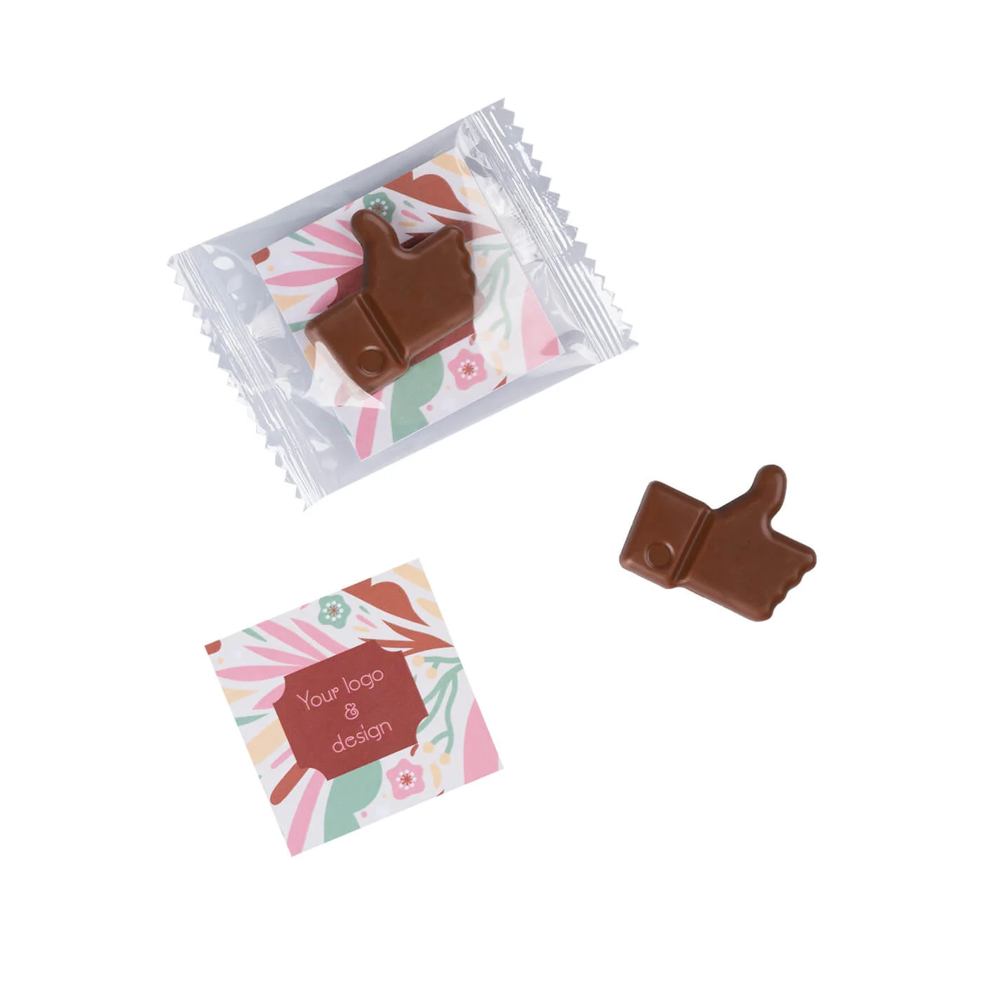 SŁODYCZE REKLAMOWE ADVERT CARD – CZEKOLADOWY LIKE IT P136704Z SL-0530J/SUGARFREE