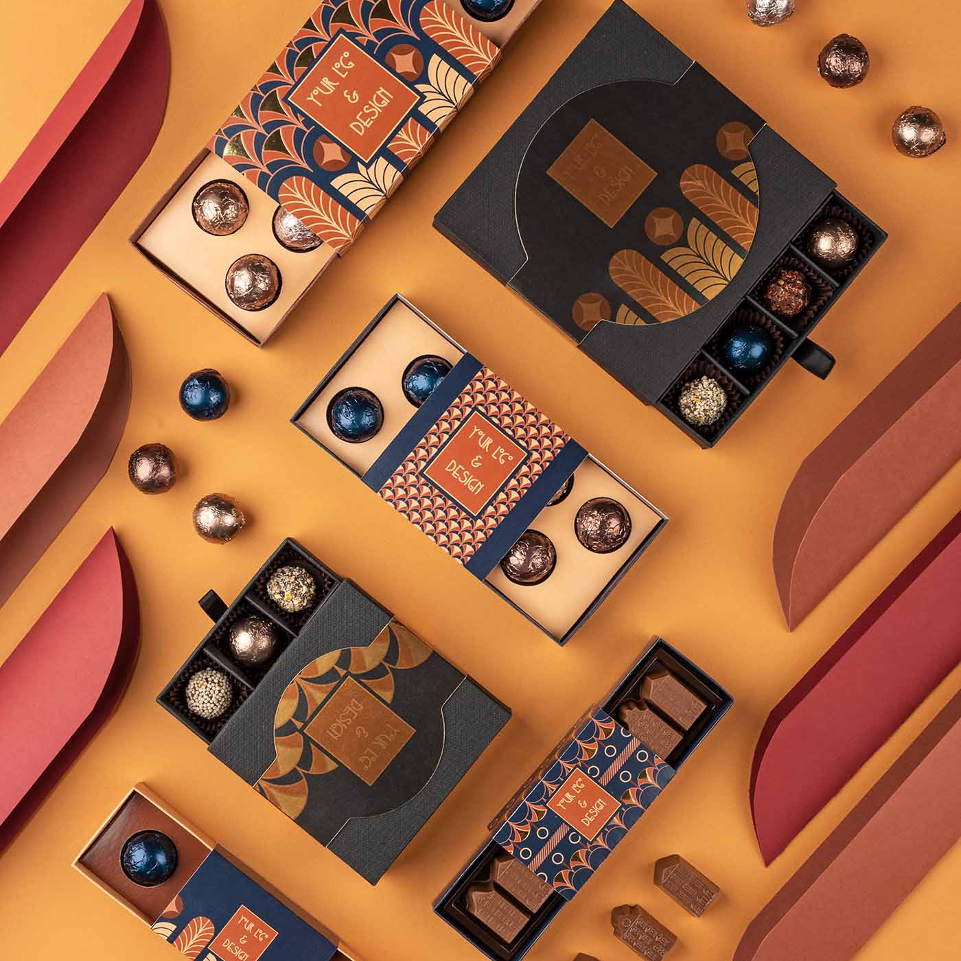 PRALINY SWEET SPHERE BOWTIE 3 SZT P136678Z