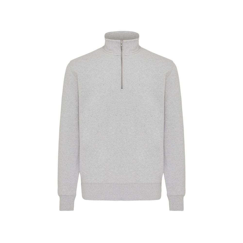 Bluza Iqoniq Elgon z bawełny z recyklingu P130607X szary