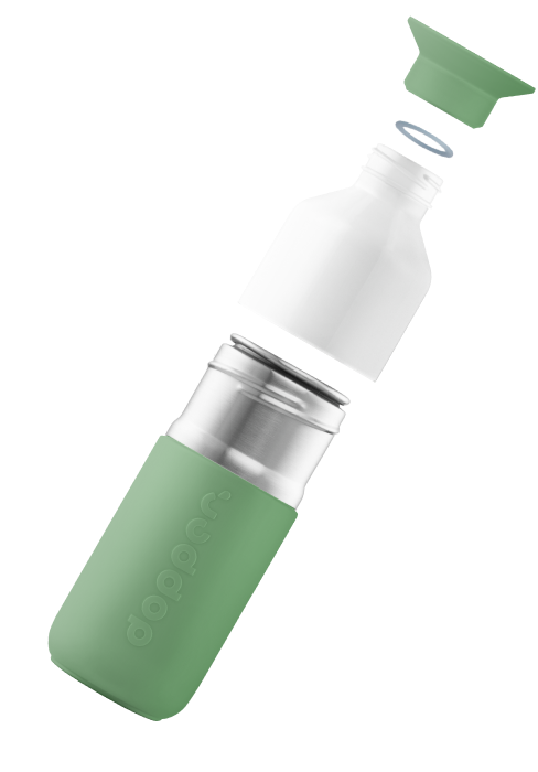 Butelka stalowa - Fresh Green 350ml P137454P