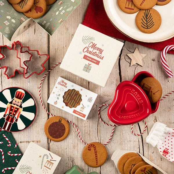 CIASTKA REKLAMOWE LOGO COOKIE PACK 3 SZTUKI Xmas P137261Z