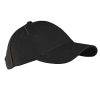 Czapka 6 panelowa bawełniana zapięcie na rzep P139506H black