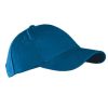 Czapka 6 panelowa bawełniana zapięcie na rzep P139506H royal blue