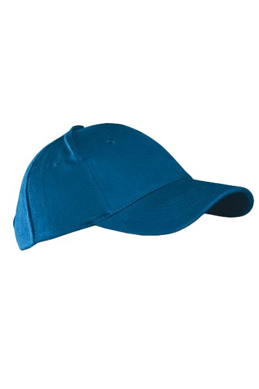 Czapka 6 panelowa bawełniana zapięcie na rzep P139506H royal blue