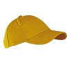 Czapka 6 panelowa bawełniana zapięcie na rzep P139506H gold
