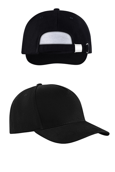 Czapka 6 panelowa bawełna metalowe zapięcie P139503H JH-CZ-W