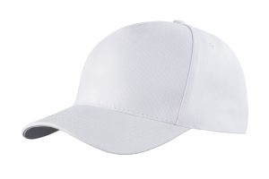 Czapka 5 panelowa bawełna metalowe zapięcie P141336H JH-CZA 5P WH ZAP MET