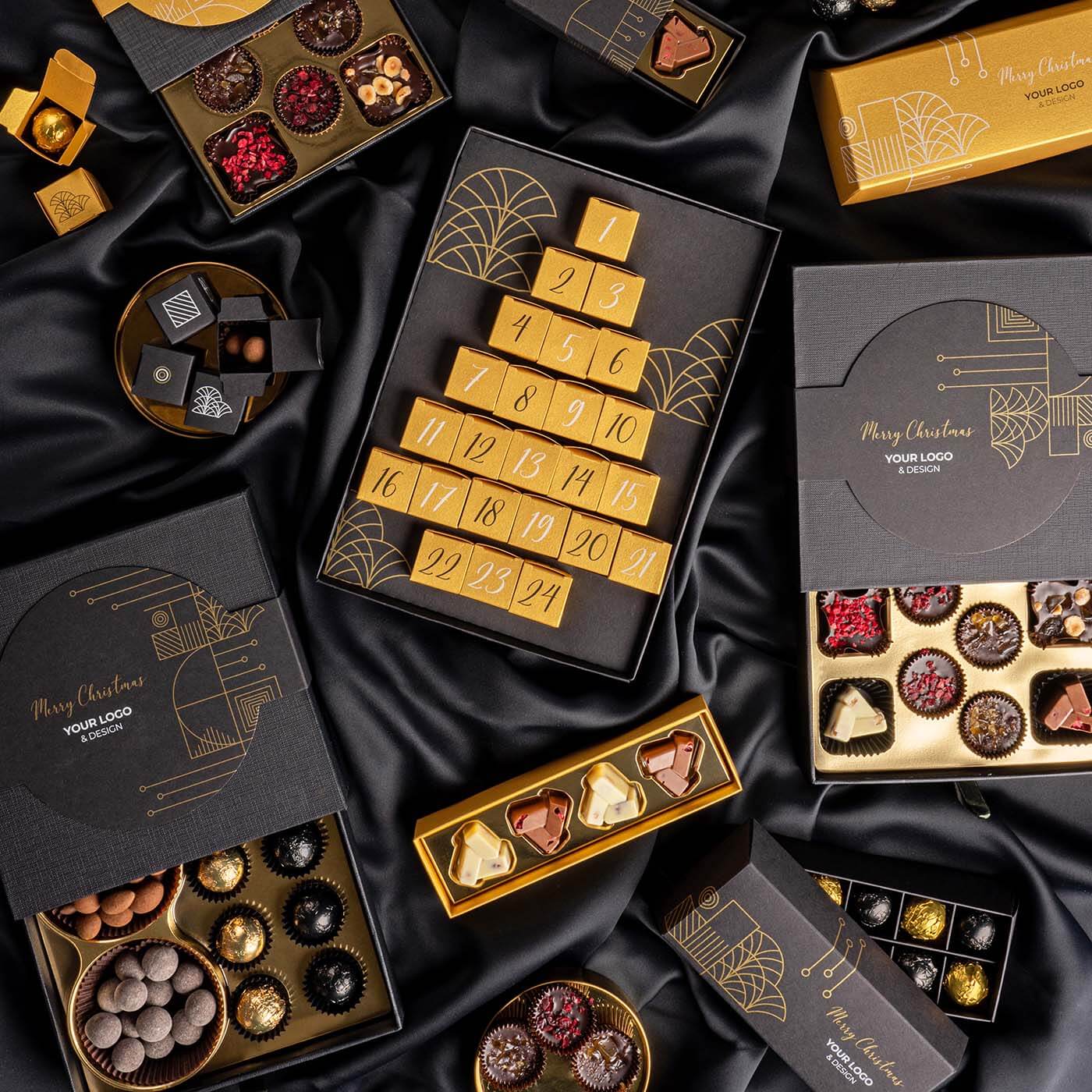 KOLEKCJA DECADENCE PAUSE 4 SZT P143550Z SL-0756/XMAS