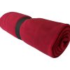 Koc polarowy koc 360 premium P141849H burgundy
