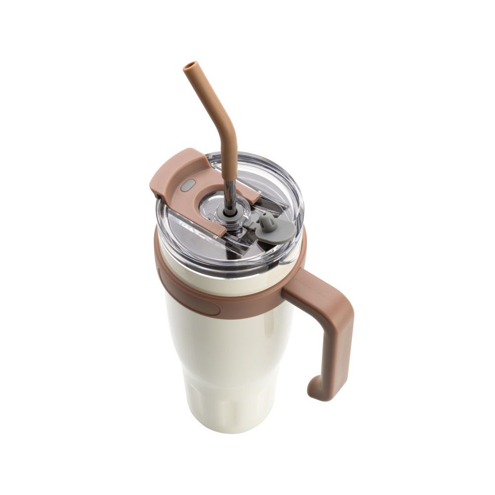 Kubek termiczny ze słomką Vanilla Season P137436P