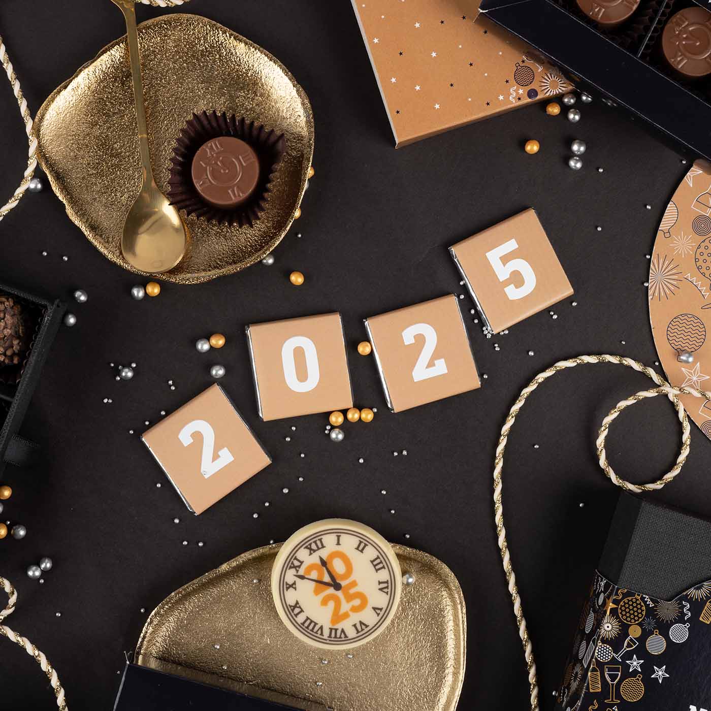 CZEKOLADOWY KSZTAŁT CHOCO4MAT KOŁO PRINT P136560Z