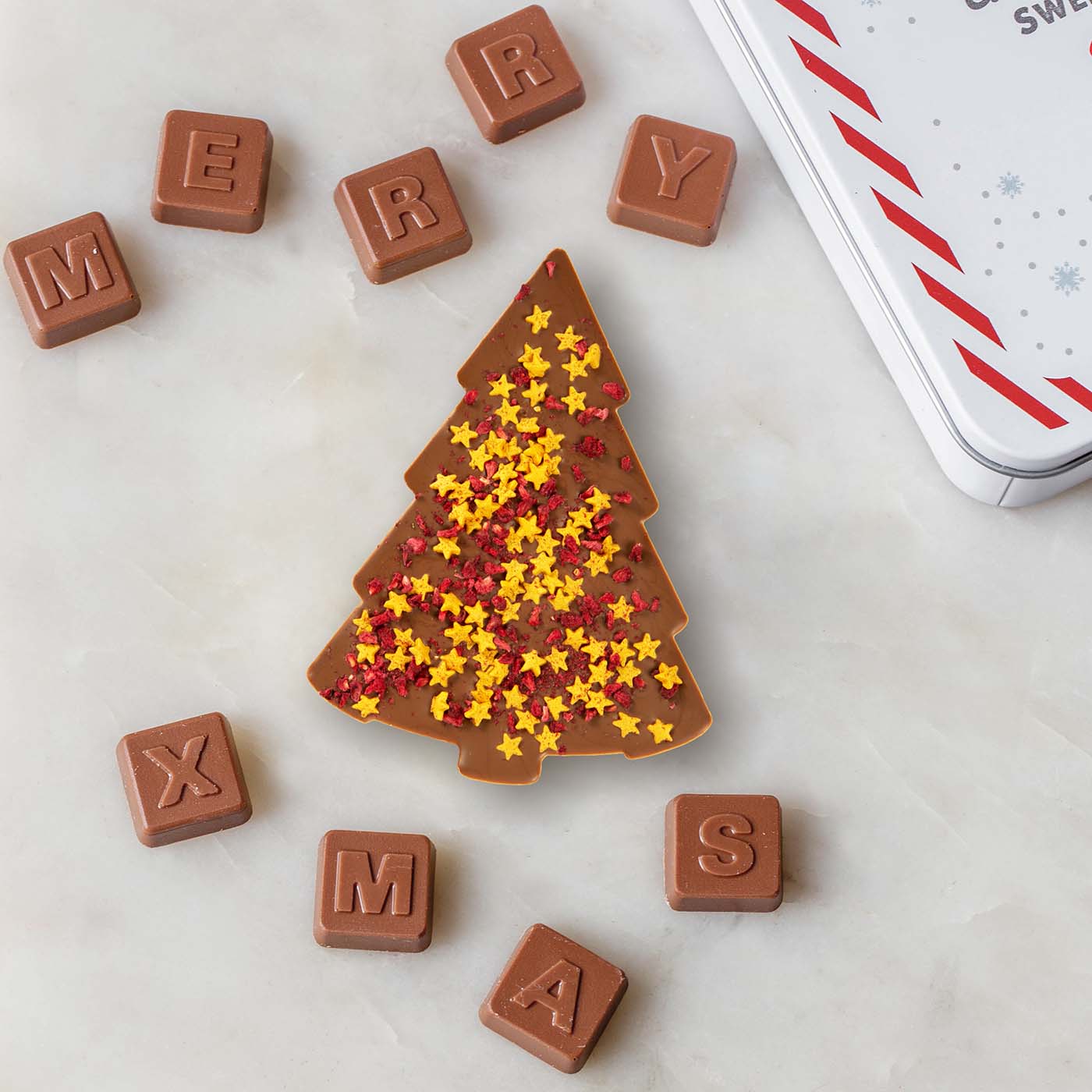 ZESTAW CZEKOLADEK CHRISTMAS TREE BOX Xmas P143505Z