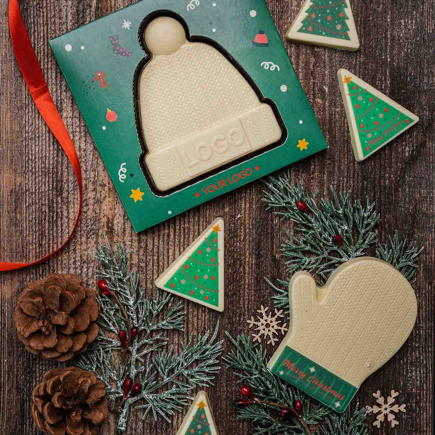 CZEKOLADOWY KSZTAŁT CHOCO4MAT CZAPKA PRINT P137230Z