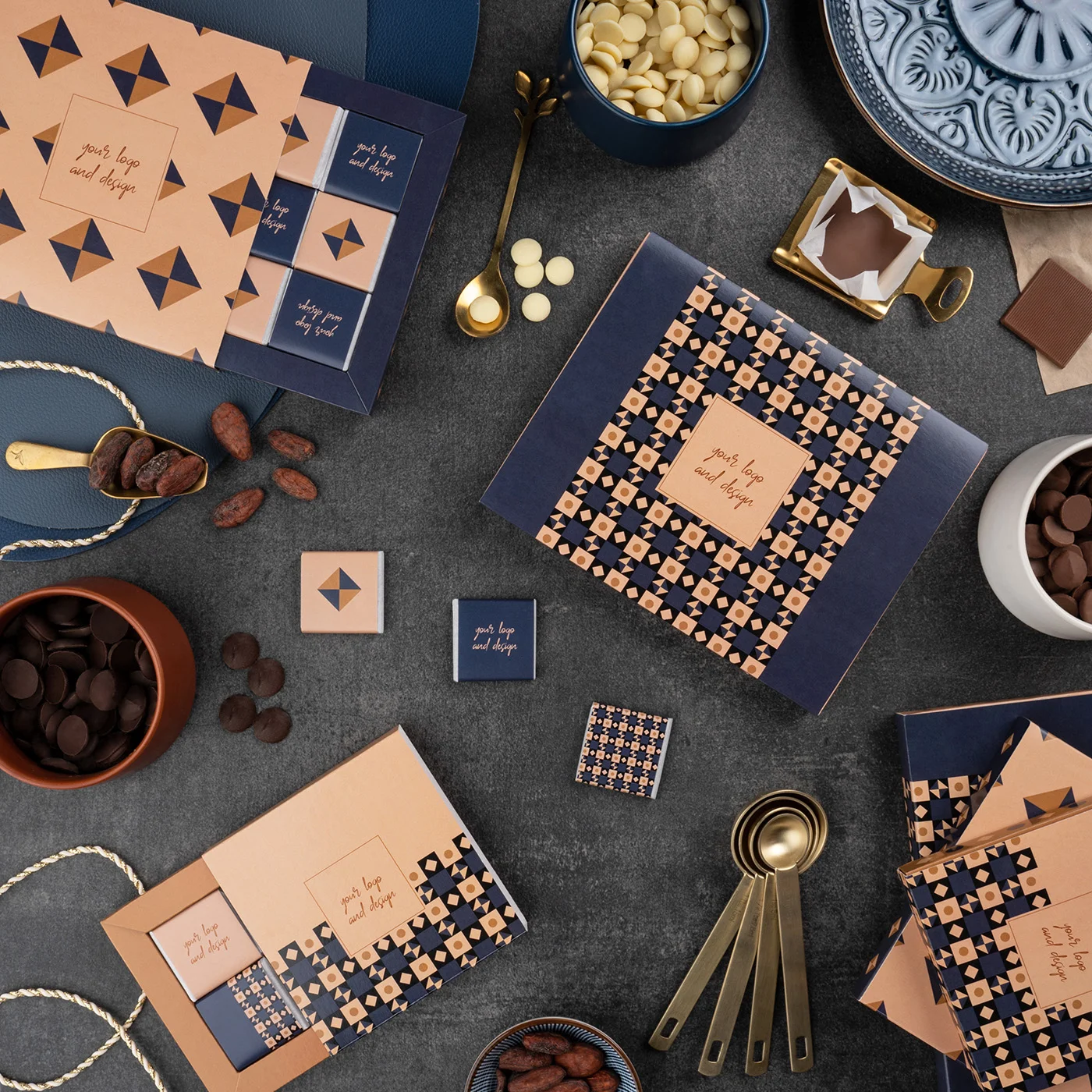 ZESTAW CZEKOLADEK FRAME BOX MIDI 9 SZT P136957Z