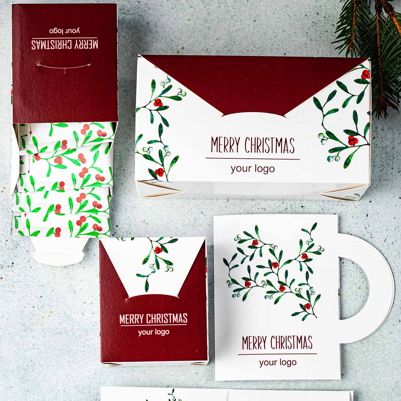 HERBATA W PUDEŁKU 6 SZT Xmas P137298Z