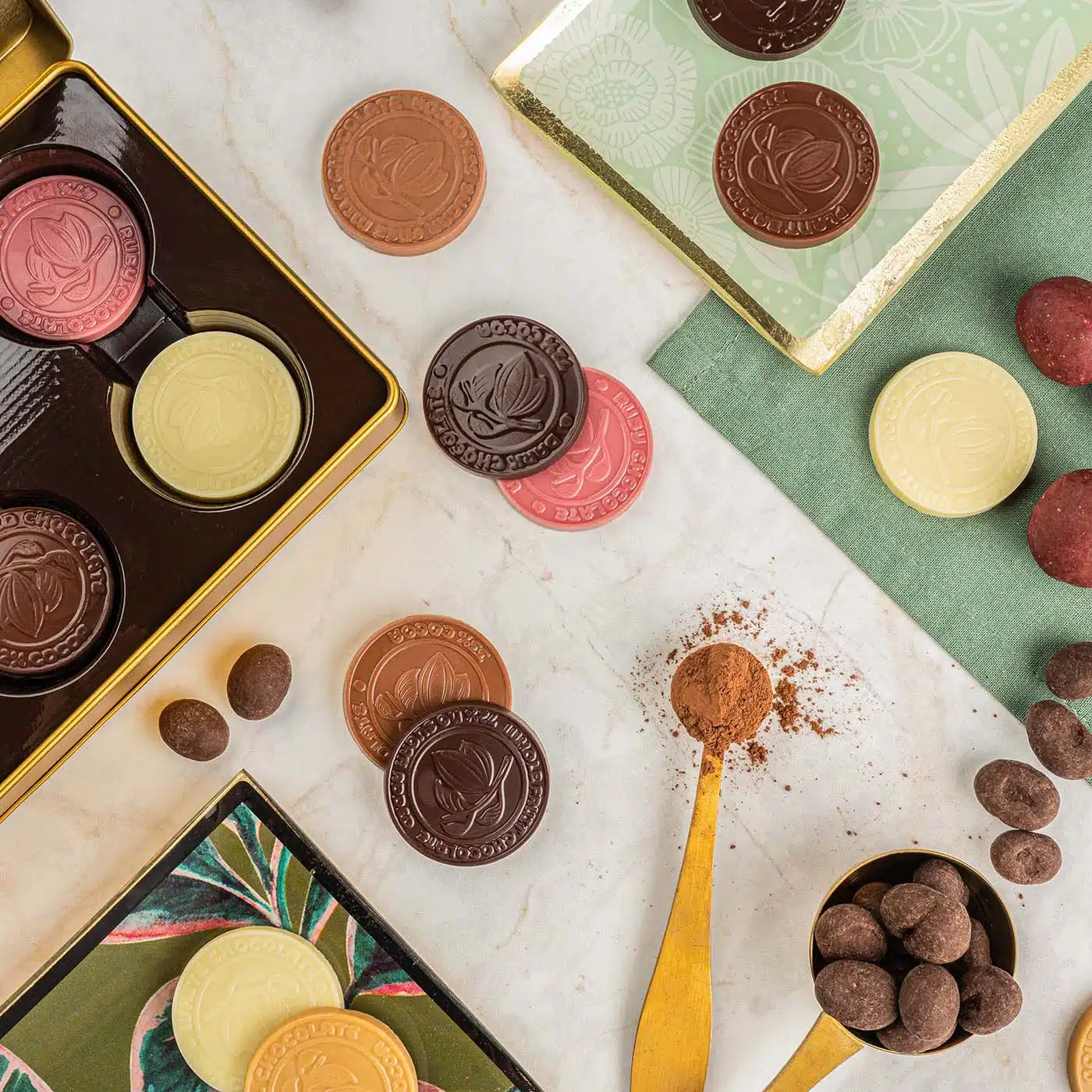 CZEKOLADOWY KSZTAŁT CHOCO4MAT MINI MEDAL CHOCOLATE EXPERT P137396Z