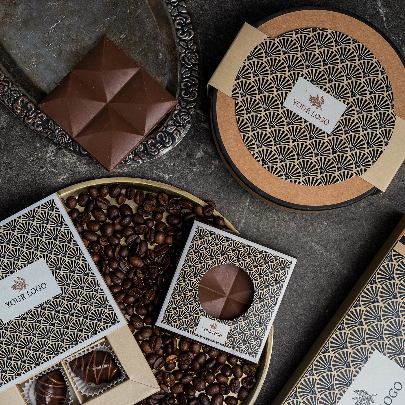 TABLICZKA CZEKOLADY KAWOWA ROZKOSZ P136981Z