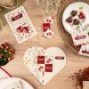 ZESTAW CZEKOLADEK KWADRATOWYCH W KOPERCIE KSZTAŁTOWEJ – SERCE P136790Z