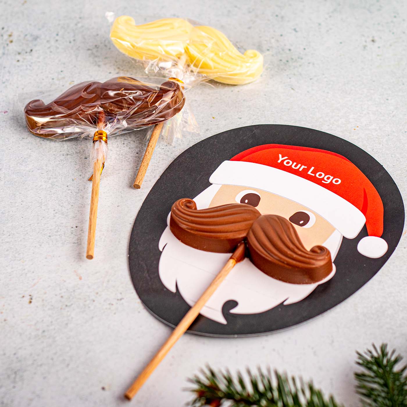 LIZAK CZEKOLADOWY WĄSY Xmas P137346Z