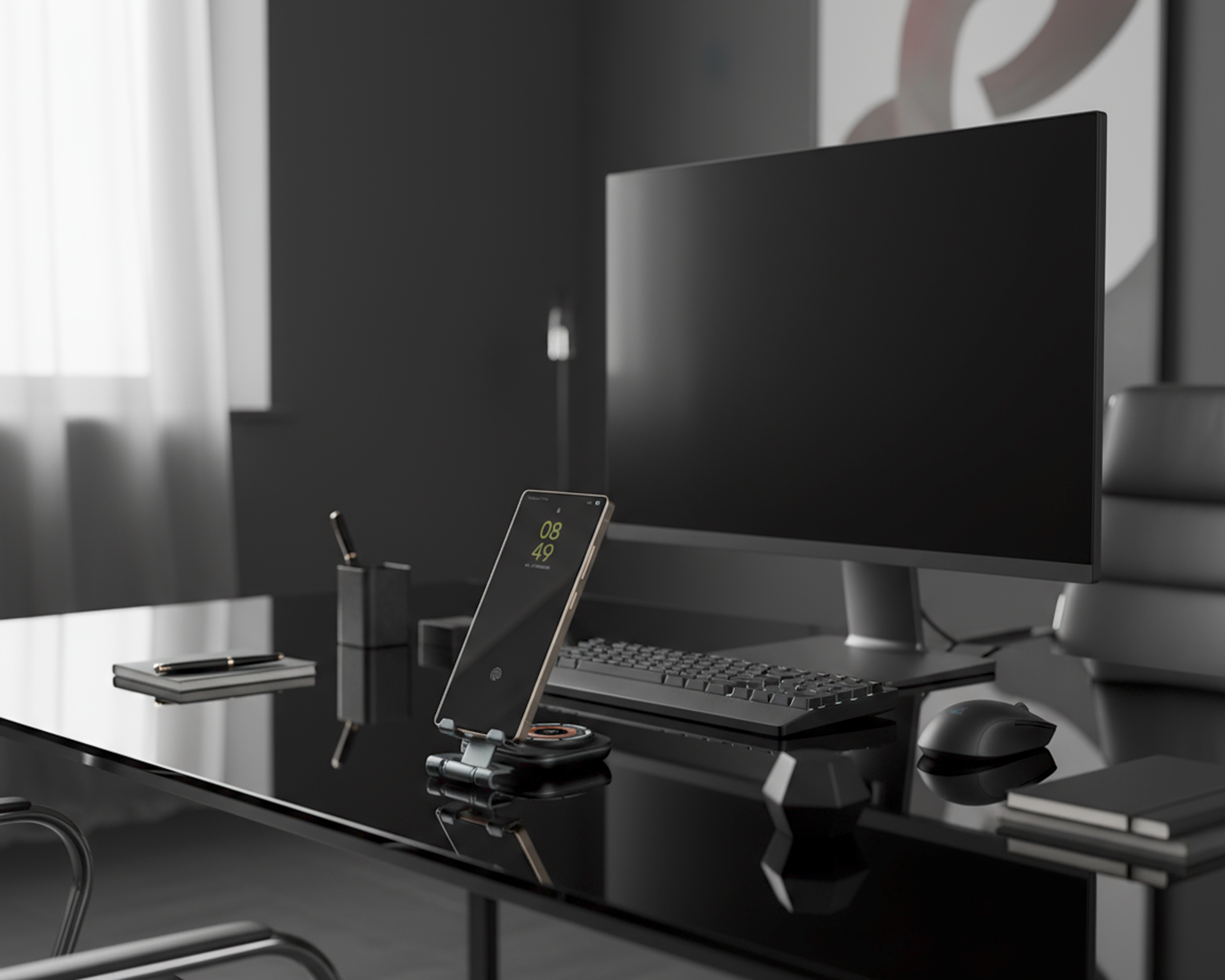 Ładowarka indukcyjna z uchwytem do telefonu P144156K 14 Ładowarka indukcyjna z uchwytem do telefonu P144156K