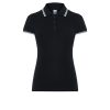Koszulka polo popl 200 P137916H black / white