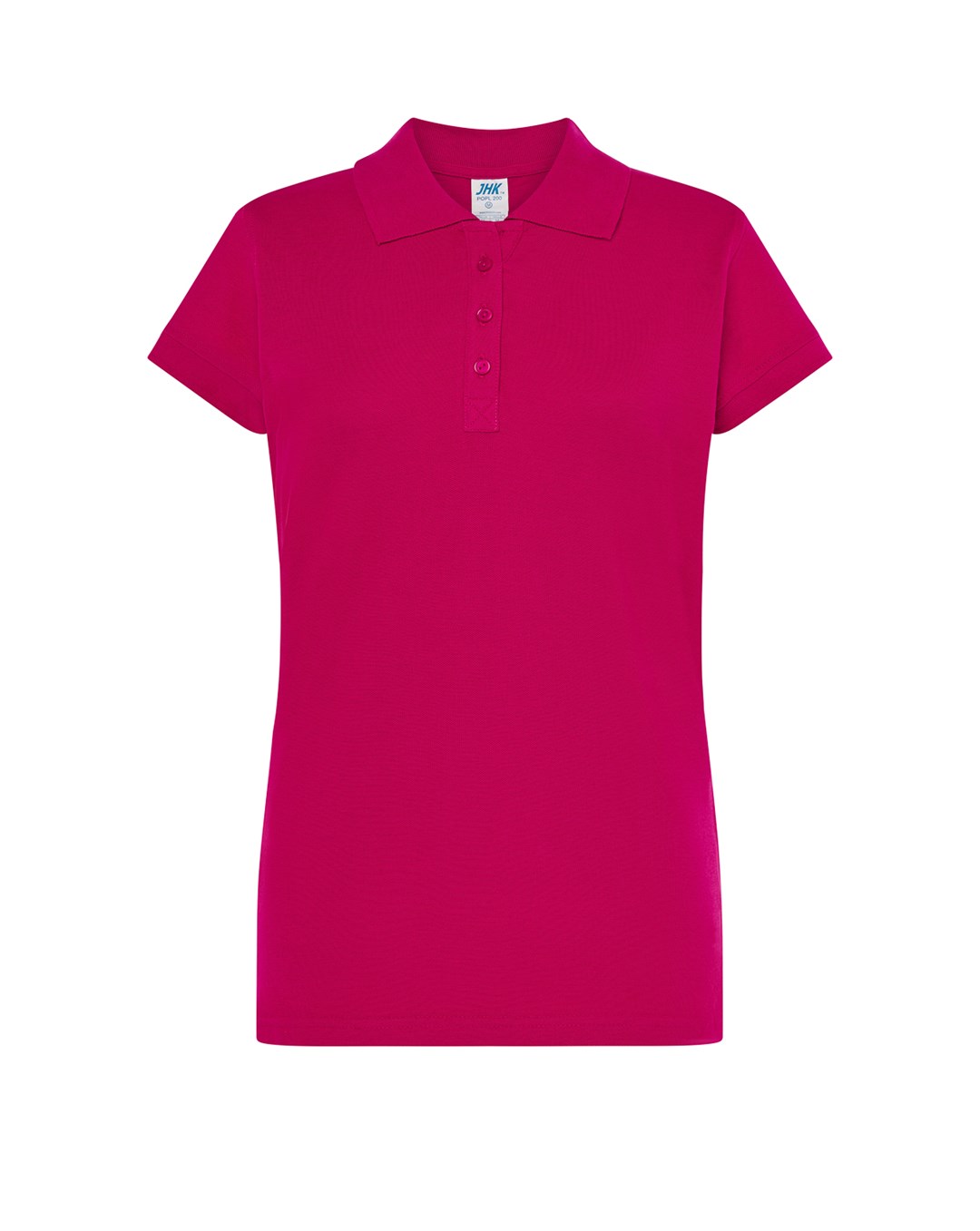 Koszulka polo popl 200 P137916H fucsia