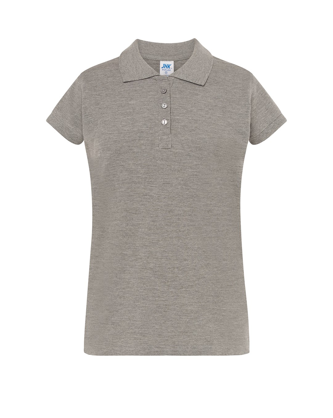 Koszulka polo popl 200 P137916H grey melange