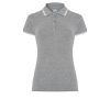 Koszulka polo popl 200 P137916H grey melange / white
