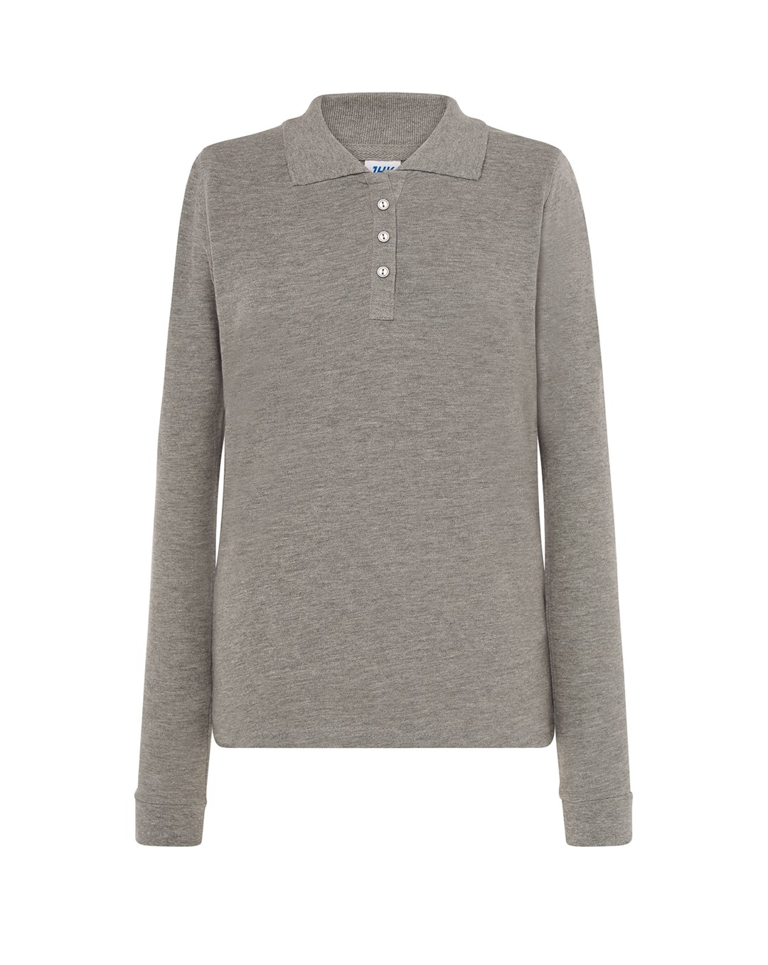 Koszulka polo popl 200 ls P138031H grey melange
