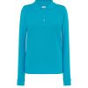 Koszulka polo popl 200 ls P138031H turquoise