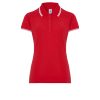Koszulka polo popl 200 P137916H red / white