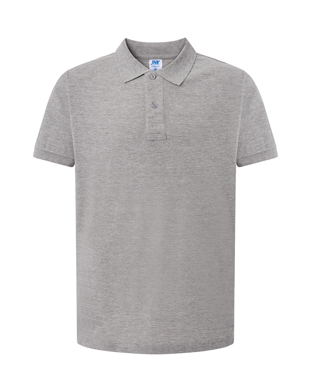 Koszulka polo polo premium pora 240 man P142054H grey melange