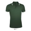 PASADENA MĘSKA POLO P123543O forest green / white