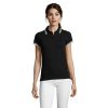 PASADENA damskie polo 200g P123567O negro / blanco