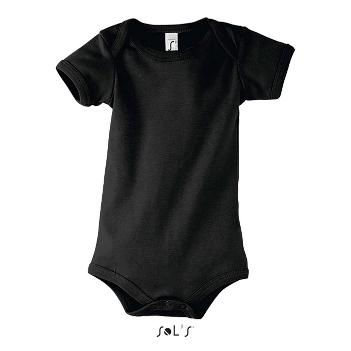 BAMBINO BABY BODYSUIT P123582O czarny / czarny opal