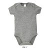BAMBINO BABY BODYSUIT P123582O szary melanż