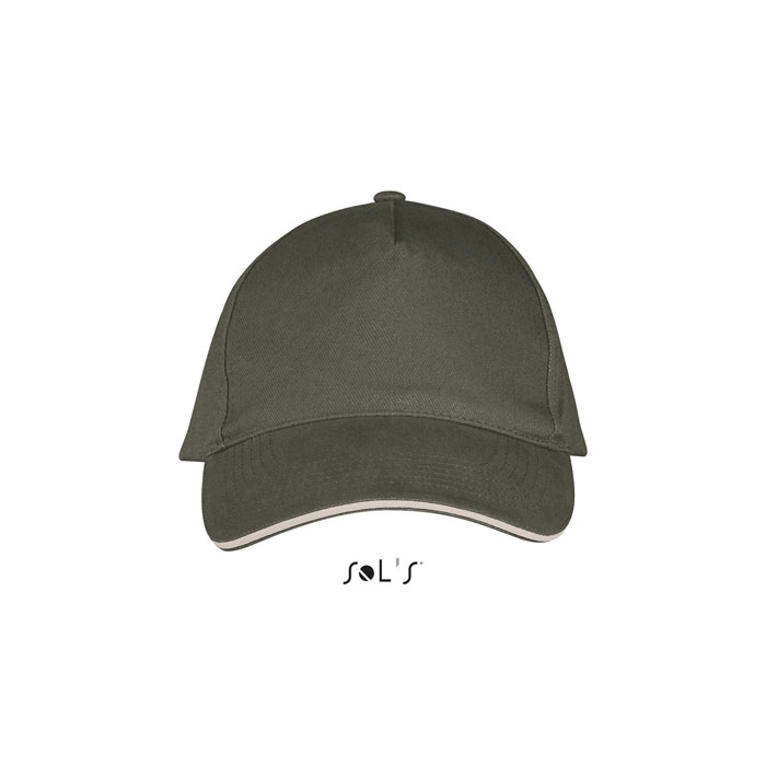 LONG BEACH FIVE PANEL CAP P135318O MI-S00594-W