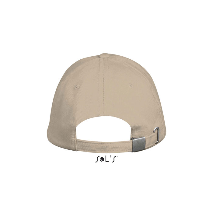 LONG BEACH FIVE PANEL CAP P135318O beige LONG BEACH FIVE PANEL CAP P135318O beige