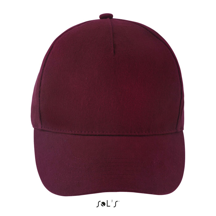 LONG BEACH FIVE PANEL CAP P135318O burgundy LONG BEACH FIVE PANEL CAP P135318O burgundy