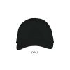 LONG BEACH FIVE PANEL CAP P135318O czarny LONG BEACH FIVE PANEL CAP P135318O czarny