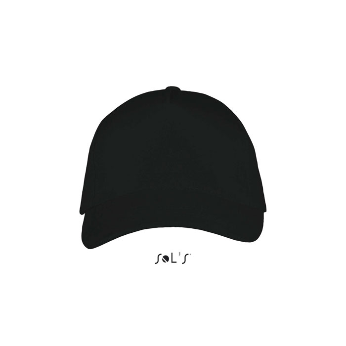 LONG BEACH FIVE PANEL CAP P135318O czarny LONG BEACH FIVE PANEL CAP P135318O czarny