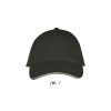 LONG BEACH FIVE PANEL CAP P135318O ciemnoszary / jasnoszary LONG BEACH FIVE PANEL CAP P135318O ciemnoszary / jasnoszary