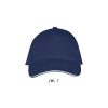 LONG BEACH FIVE PANEL CAP P135318O francuski granatowy / biały LONG BEACH FIVE PANEL CAP P135318O francuski granatowy / biały