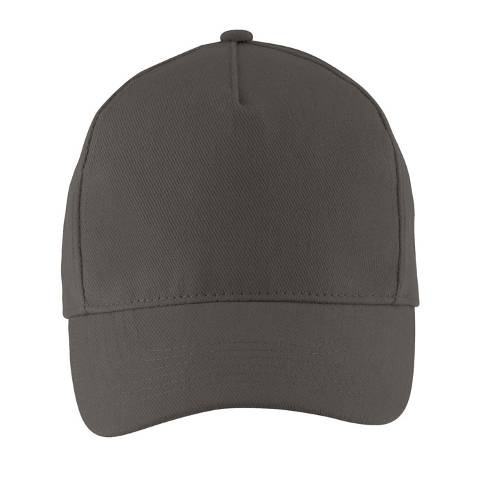 LONG BEACH FIVE PANEL CAP P135318O szary węglowy LONG BEACH FIVE PANEL CAP P135318O szary węglowy